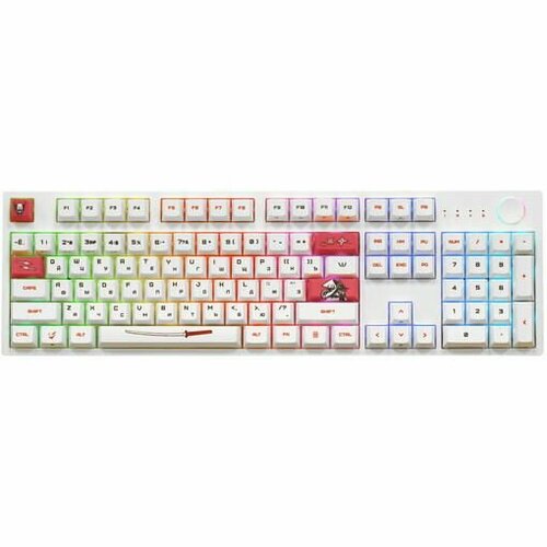 Клавиатура проводнаябеспроводная ARDOR GAMING Katana белый 14998₽