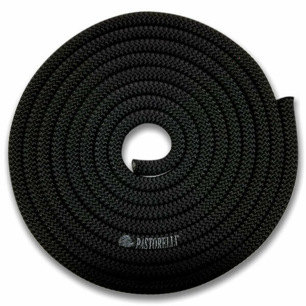 Скакалка PASTORELLI 3м. 00104 Чёрный "New Orleans" FIG