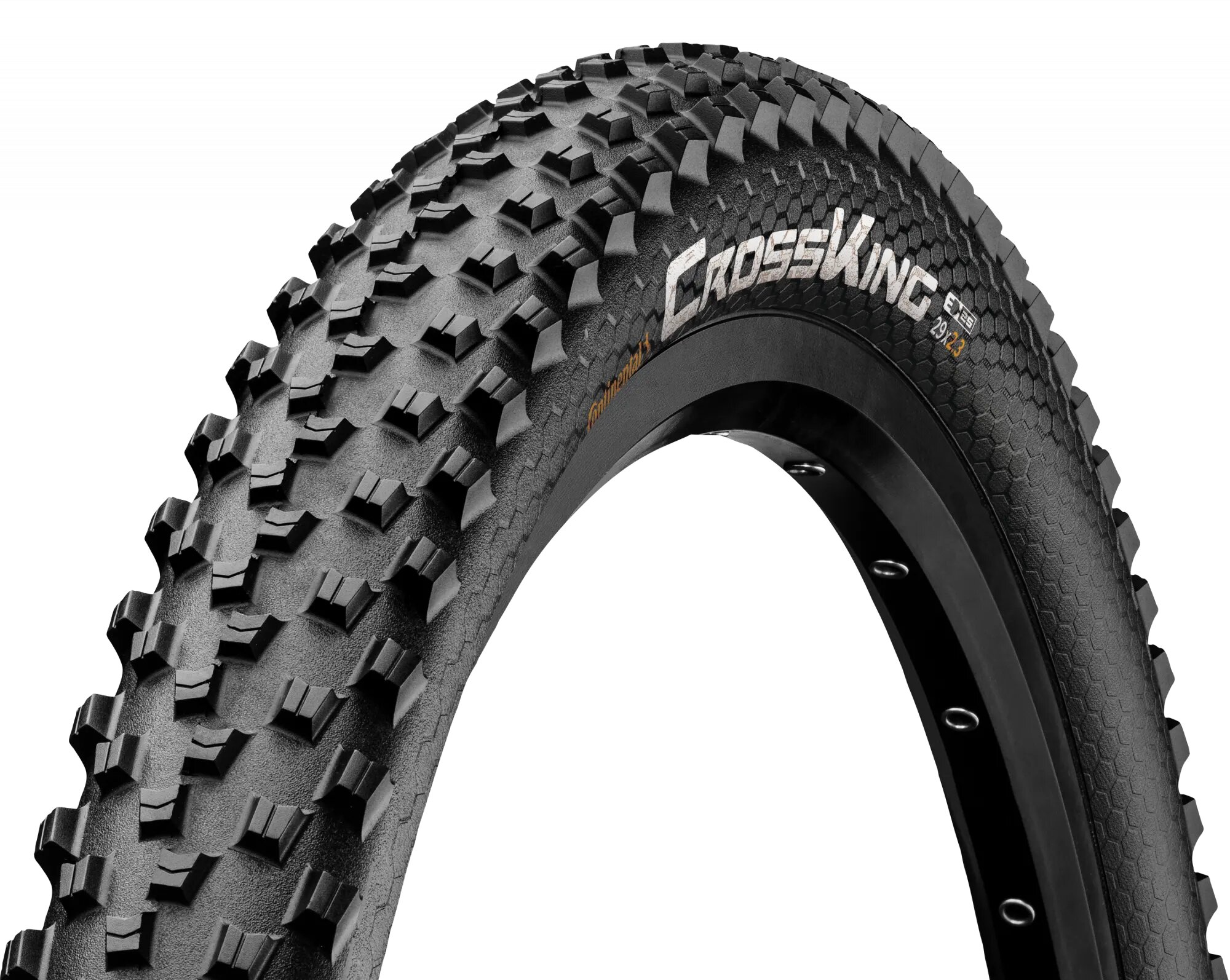 Велопокрышка 27.5"x2.2 (584-55) Continental Cross King, XC/Race, Wire, TPI 3/180, черная