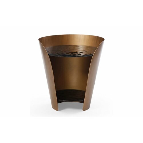 Стол журнальный ET6123 закаленное стекло/бронзовый