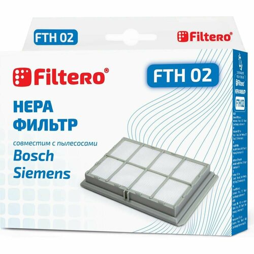 FILTERO нера фильтр для Bosch, Siemens FTH 02 05291 пылесос bosch bgb 38ba3t