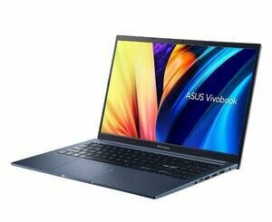 Ноутбук ASUS VivoBook Series X1502ZA-BQ549 15.6" 1920x1080/Intel Core i3-1220P/RAM 8Гб/SSD 256Гб/Intel UHD Graphics/ENG|RUS/DOS/темно-синий/1.7 кг 90NB0VX1-M014R0