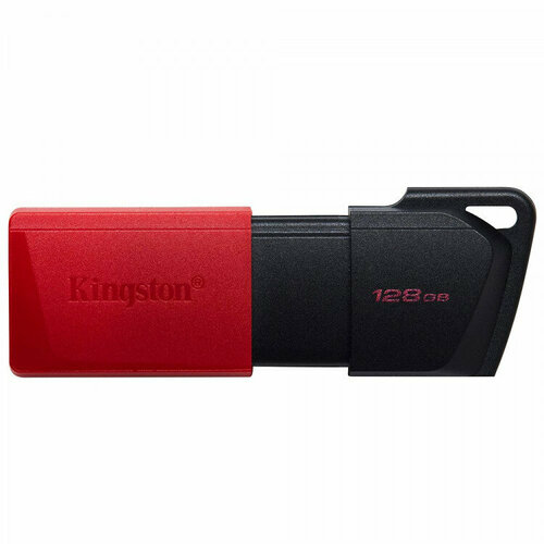 Флеш диск 128GB Kingston DataTraveler Exodia M, USB 3.2 черный/красный