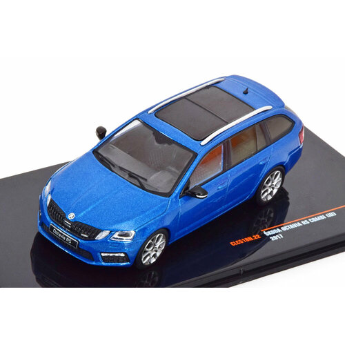 Skoda octavia rs combi iii 2017 blue metallic
