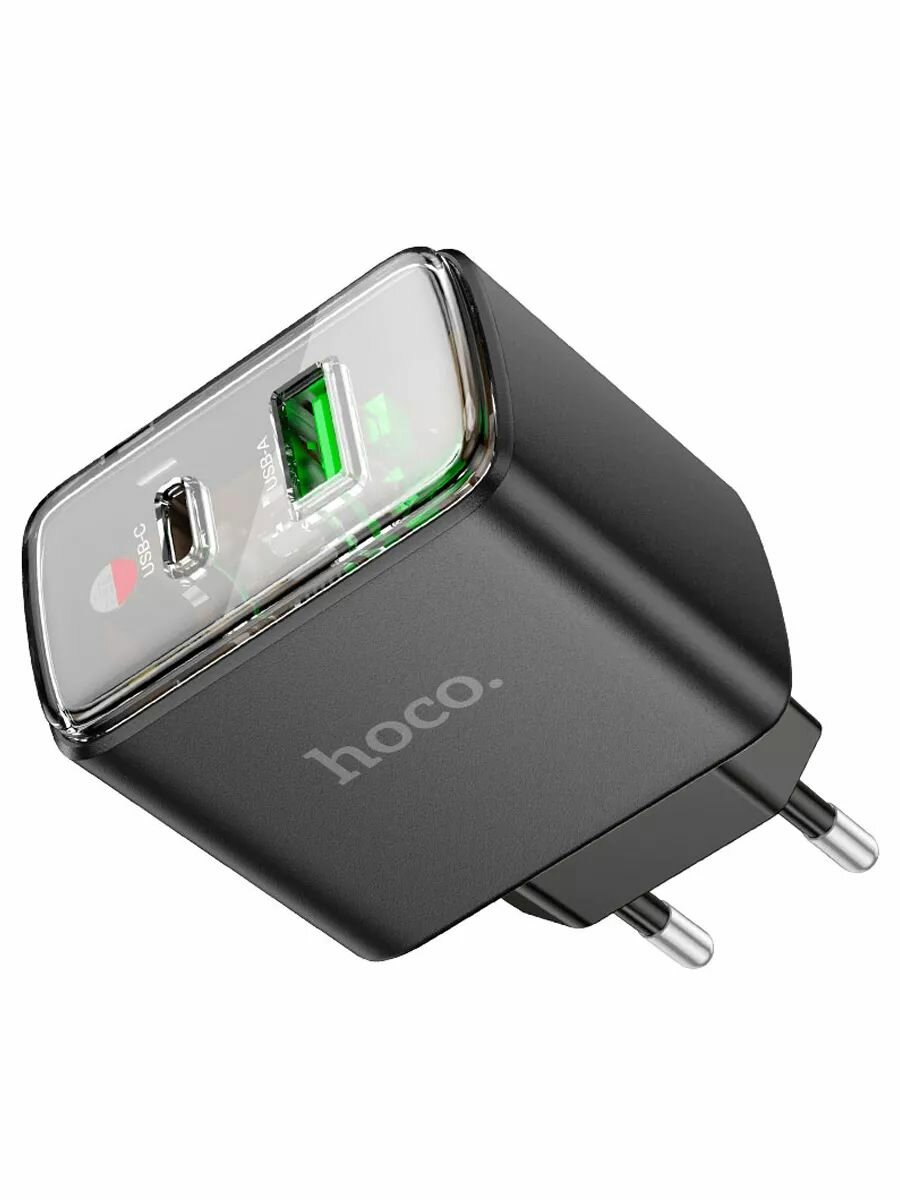 Сетевое зарядное устройство PD30W + QC3.0 EU 30W — фото 1