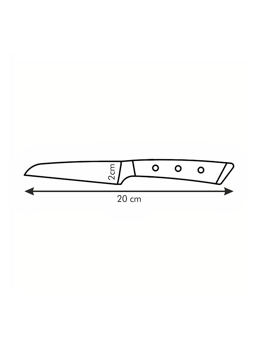 Нож Tescoma для нарезания azza 9 cm - фото №7