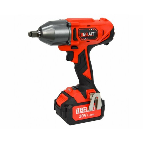 Гайковерт BRAIT акк ударный BCIW20-4-400PU PRO 20В Li-ion1х4Ач400Hм HEX 12 23кг кейс 11640₽