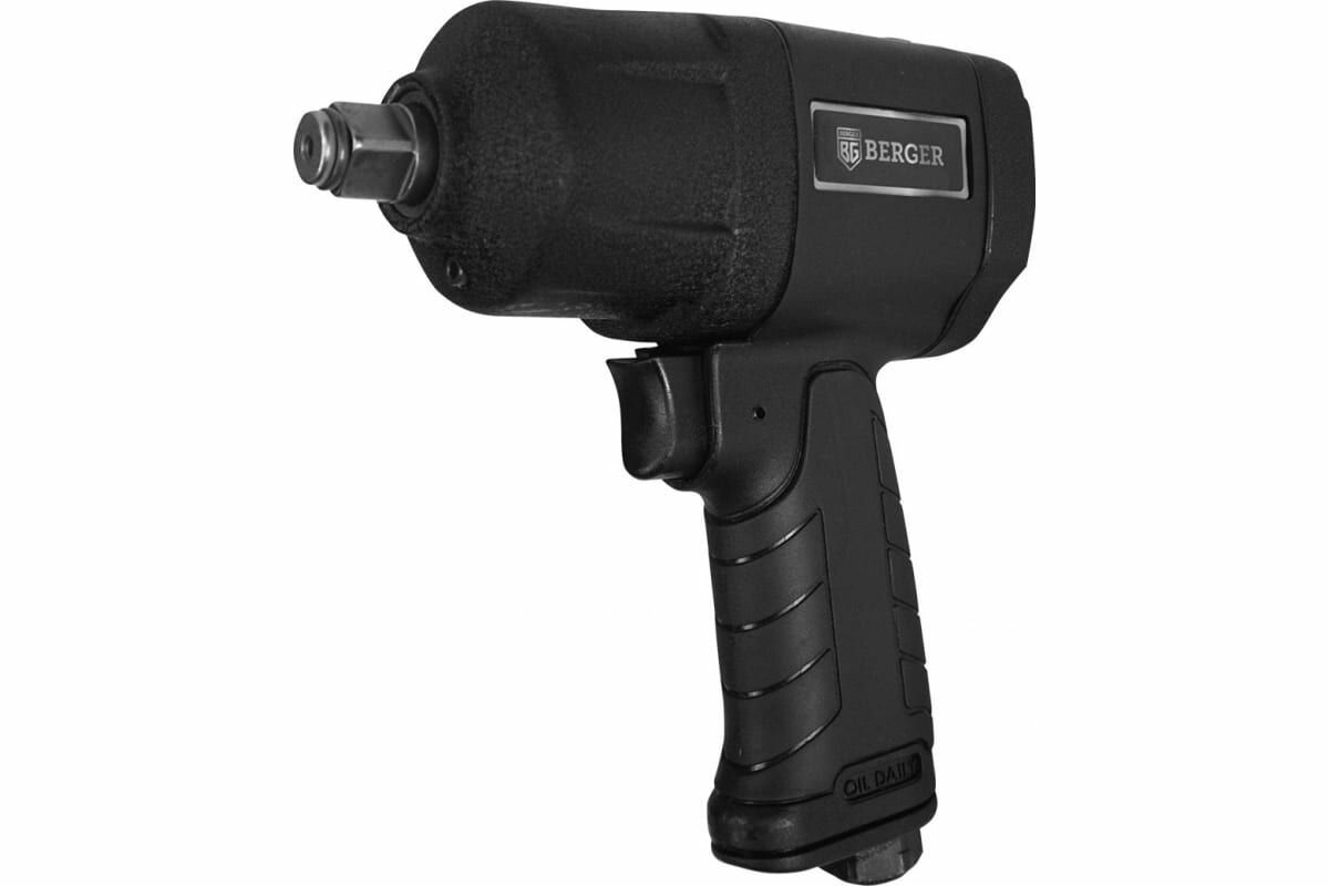 Ударный пневматический гайковерт Berger BG пульсар 1/2", 680 Нм BG1436