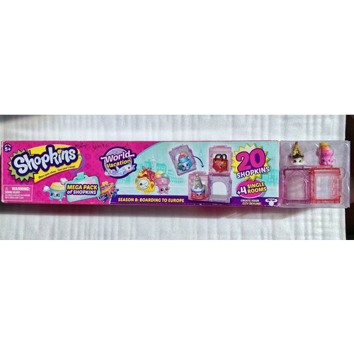 Shopkins шопкинс Сезон 8 Путешествие в Европу уп20шт 6700₽