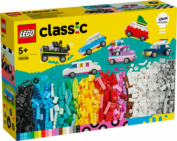 Конструктор LEGO Classic 11036 Создавай автомобили