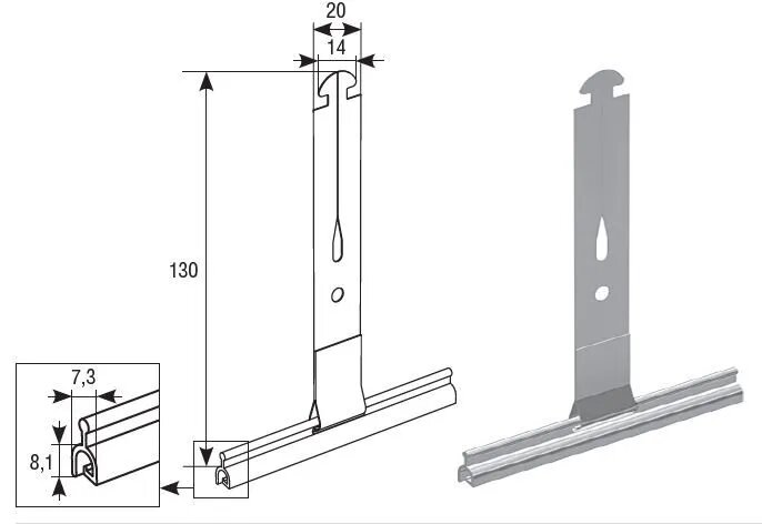 Пружина тяговая RS130, для рольставен, ролет, рольворот - 3 шт. (DoorHan)