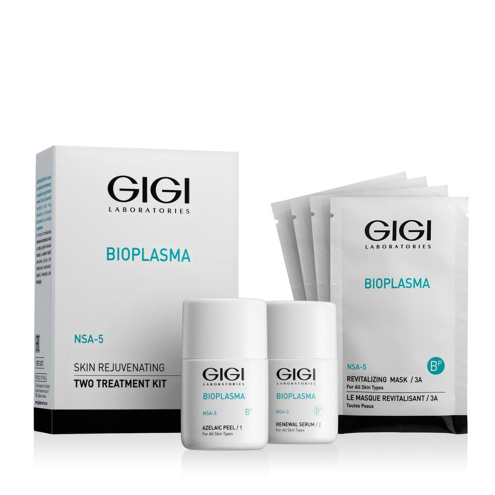 Набор GiGi NSA-5 Skin Rejuvenating Trial Kit, Набор: пилинг, 30 мл + сыворотка, 30 мл + маска, 4 х 20 г