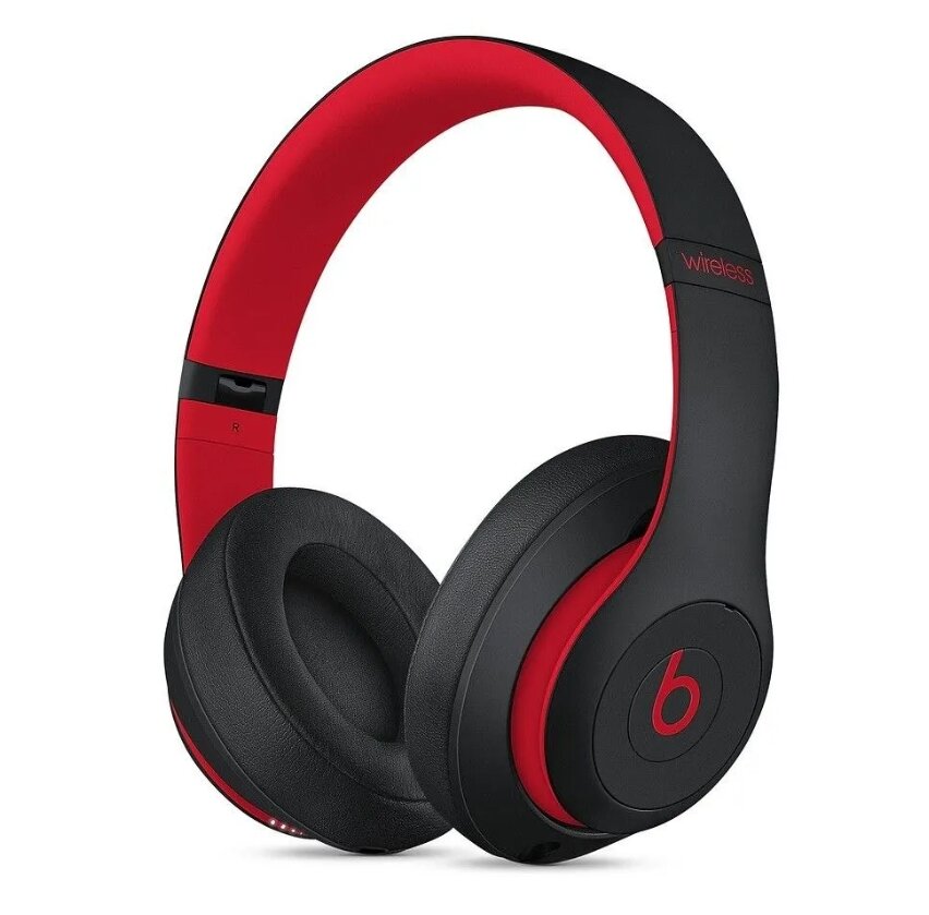 Беспроводные наушники Beats Studio 3 Wireless USA, black red