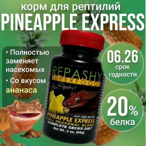 Repashy (репаши) Pineapple Express, корм для гекконов, бананоедов с ананасом