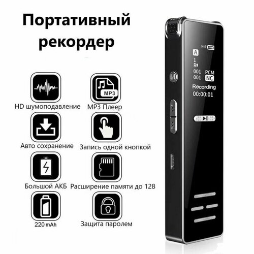 Профессиональный диктофон ZD38 4200₽