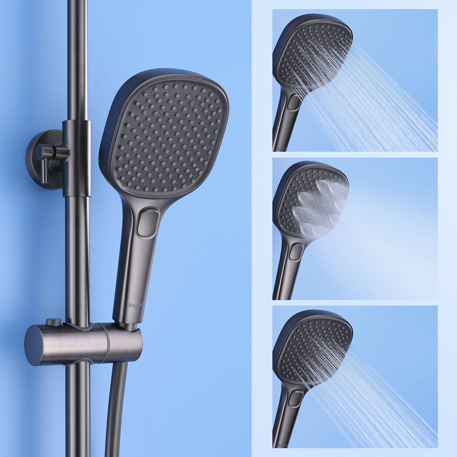 Душевая стойка со смесителем Raglo R30.24.09 — фото 1