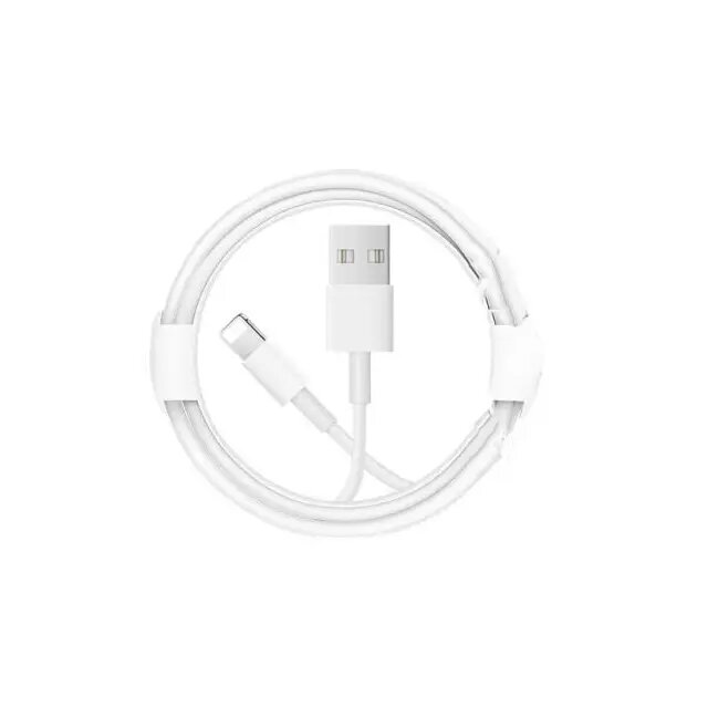 Кабель USB USB A - 8pin (AppleLightning) 480 mb/s 1м белый 2.4 А