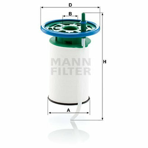Топливный фильтр Mann-Filter - фото №1