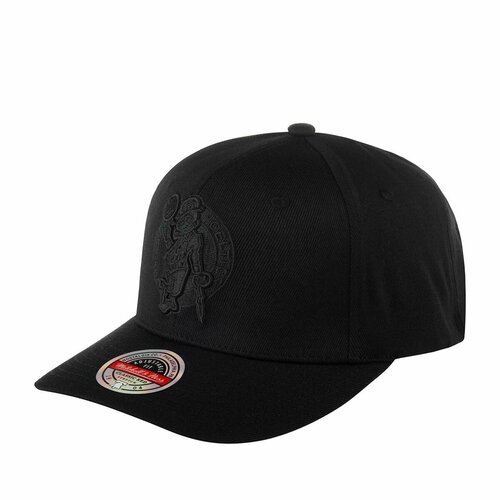 фото Бейсболка mitchell & ness базовая коллекция для мужчин и женщин, размер 0, черный