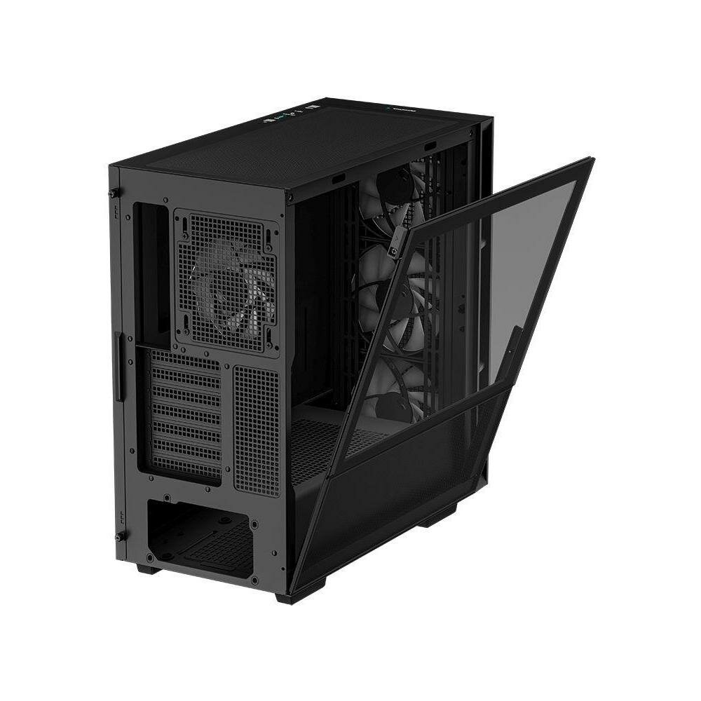 Корпус eATX Deepcool черный, без БП, боковая панель из закаленного стекла, USB Type-C, USB 3.0, audio - фото №10