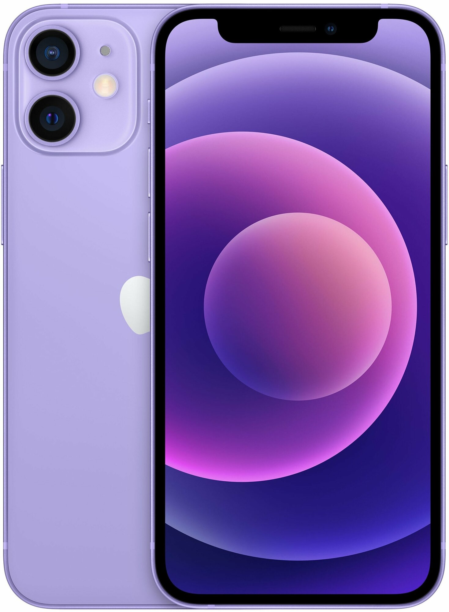 Смартфон Apple iPhone 12 mini 128 ГБ, nano SIM+eSIM, фиолетовый