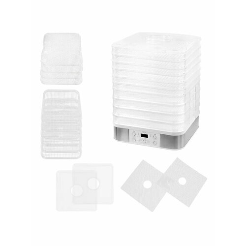 Сушилка для овощей и фруктов 14 поддонов 32х32 см 8307₽