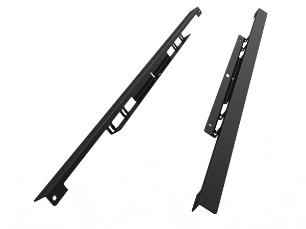 Фурнитура Для Мебели Термоизоляционная планка для духового шкафа металлическая черная для стенок 16мм, толщина 0,8