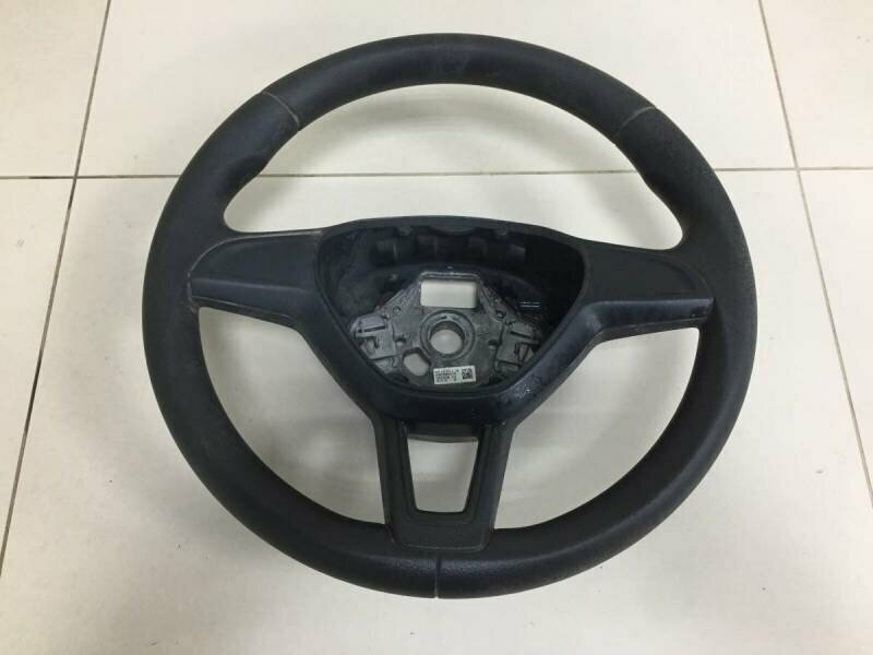 Рулевое колесо AIR BAG без AIR BAG Skoda Rapid 2012-2020 кат. номер: 6V0419091G