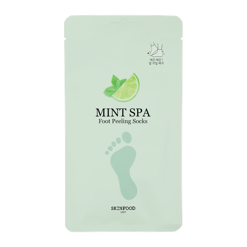 Маска-носочки для ног SKINFOOD отшелушивающая с комплексом кислот 693₽
