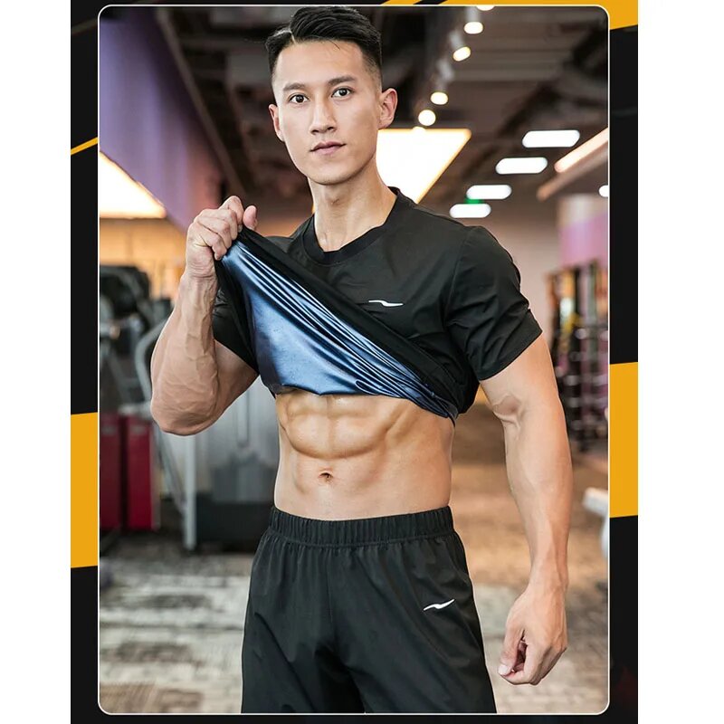 Одежда Для Похудения Костюм-сауна из полиэстера NoEnName_Null, Men Pants, 4XL, Мужской