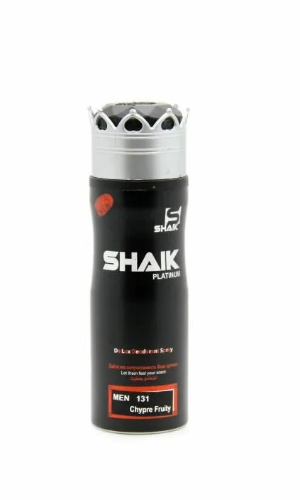 SHAIK PLATINUM 131 Chypre Fruity Дезодорант 200мл Мужской
