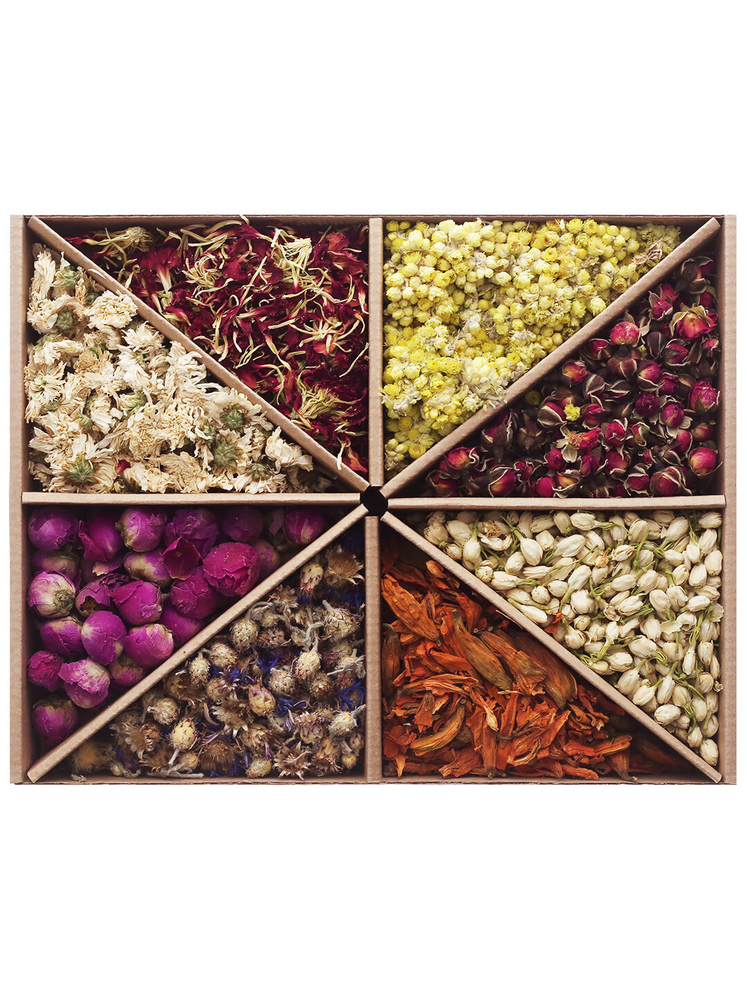 Сухоцветы для декора свечей эпоксидной смолы и творчества 180 г