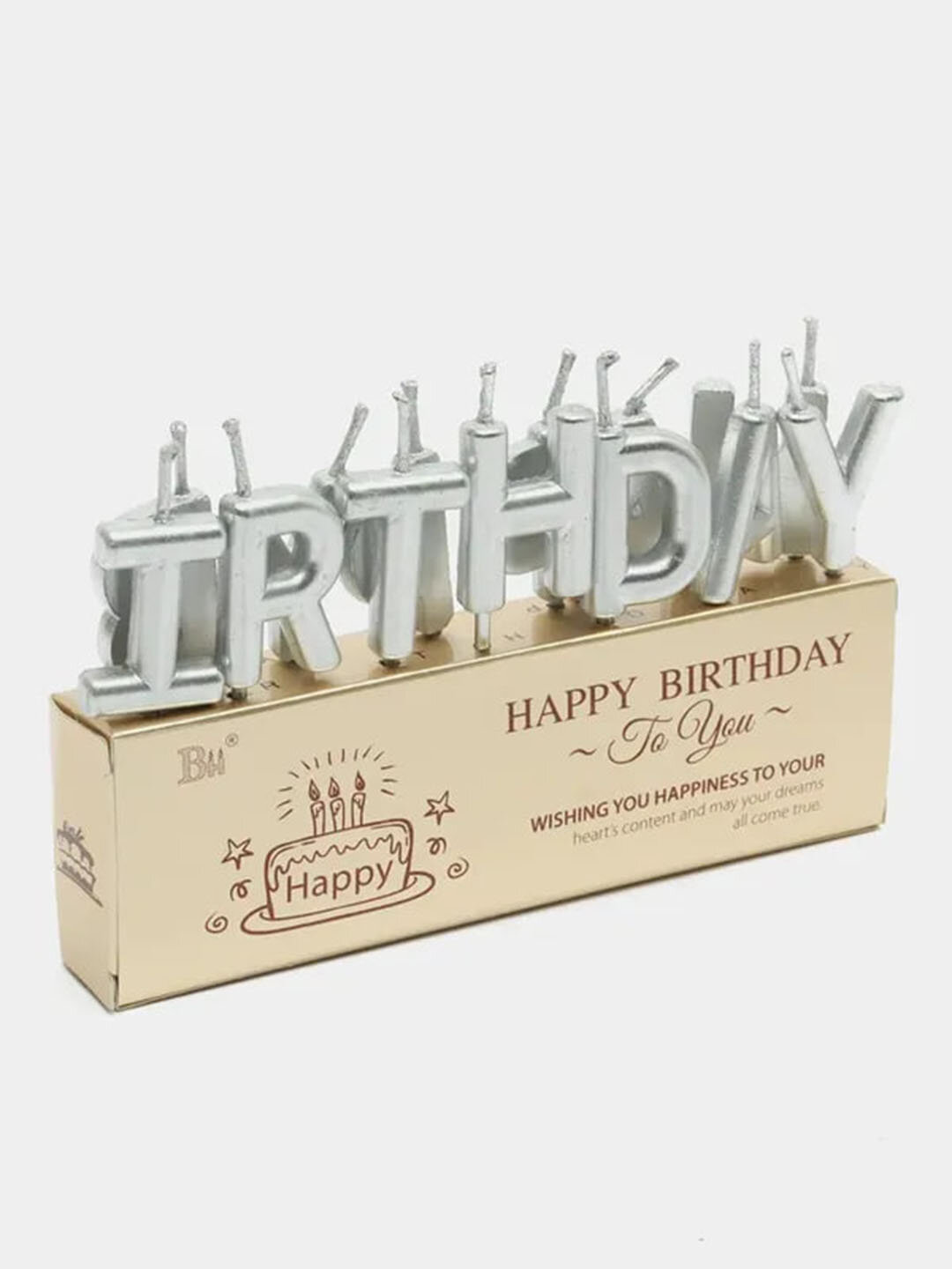 Свечи для дня рождения, HAPPY BIRTHDAY — фото 1