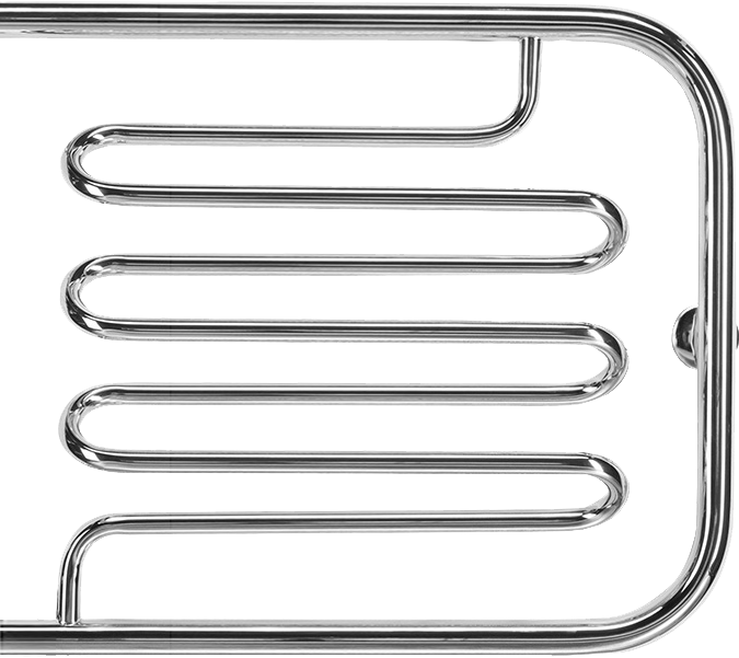 Полотенцесушитель водяной Terminus Фокстрот Лиана 600x500