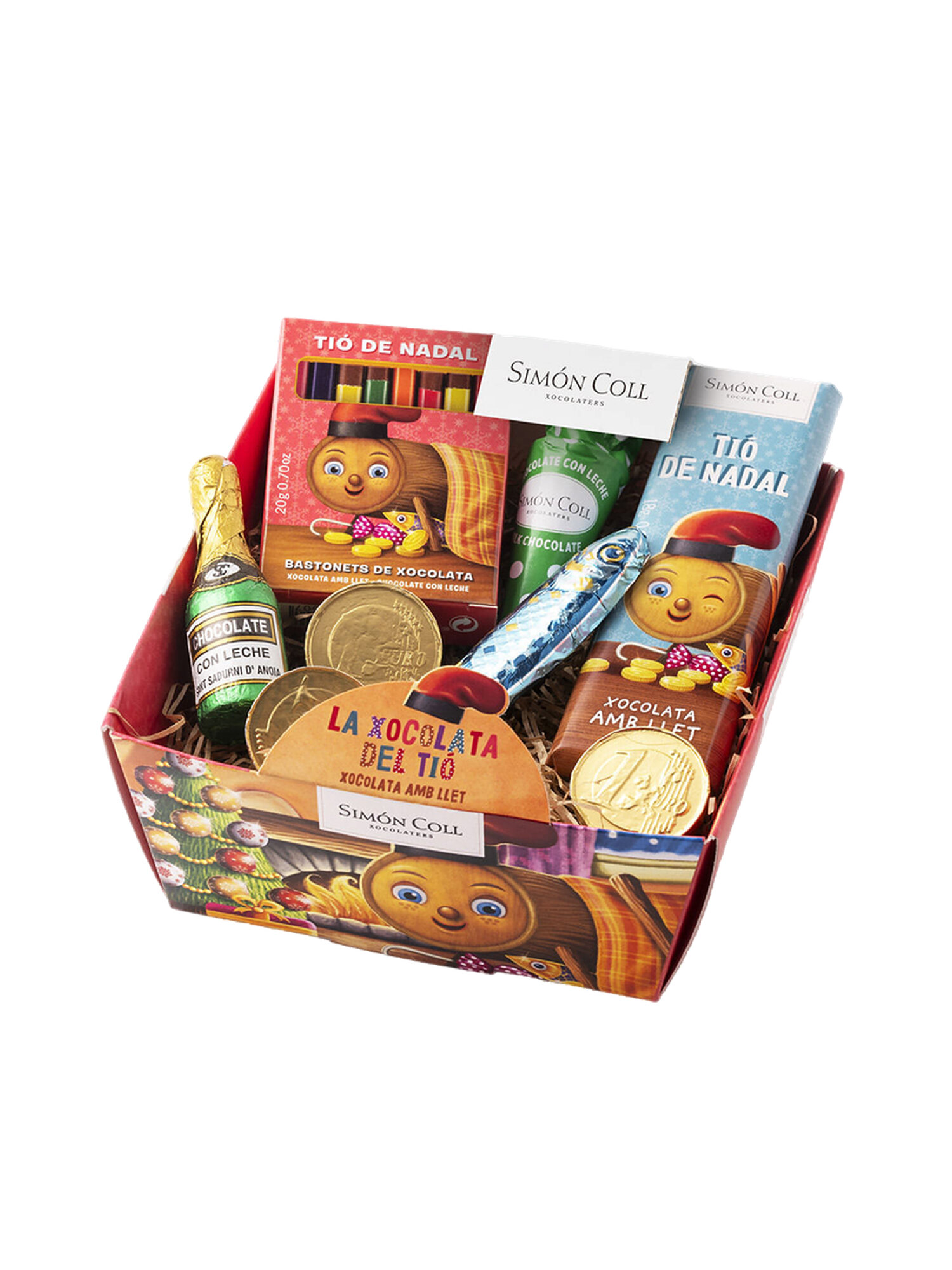 Набор фигурок Simon Coll Рождественские сладости из молочного шоколада  71 5 г