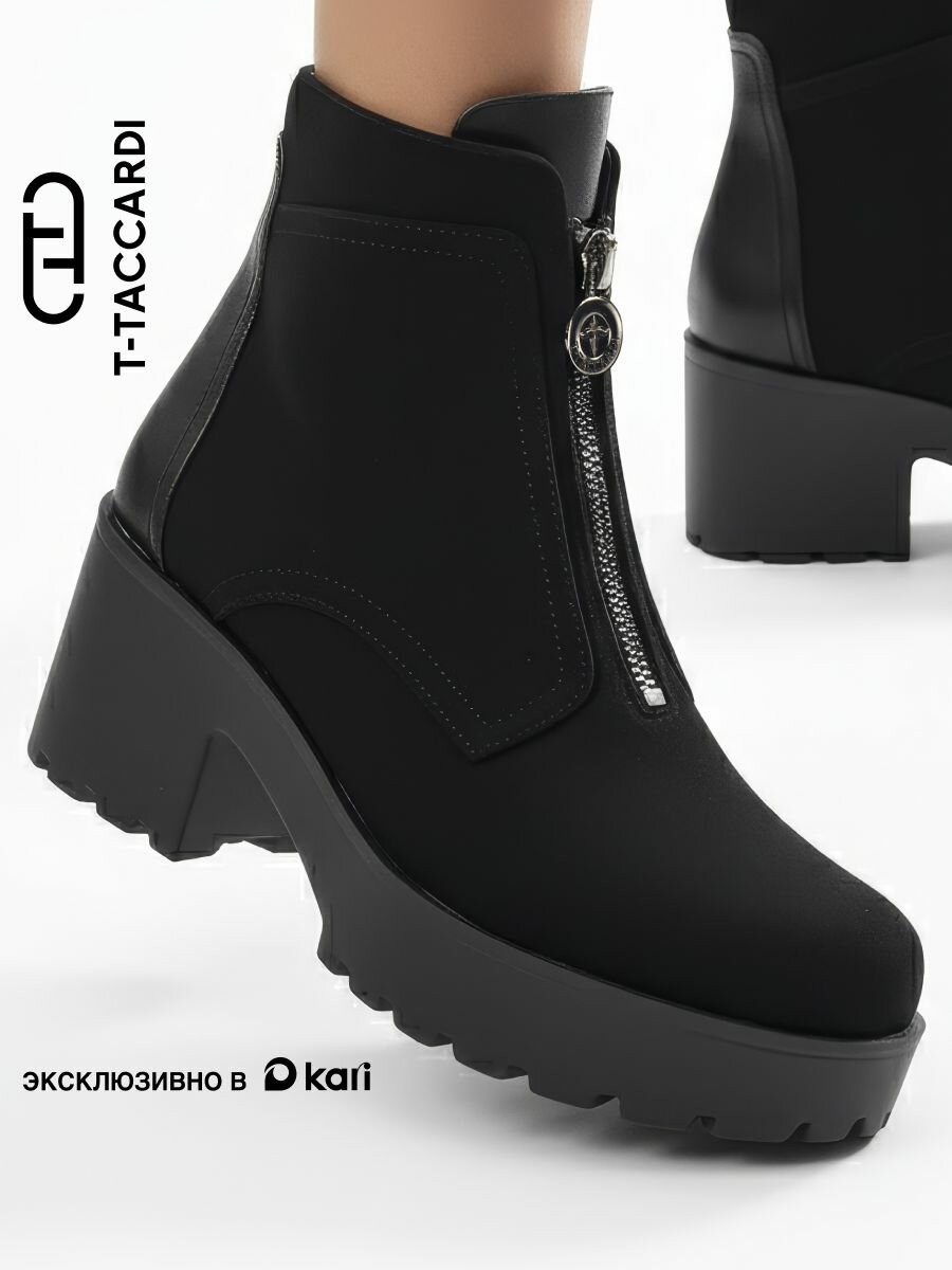 Ботильоны T.Taccardi Осень-зима 2025 размер 41 черный