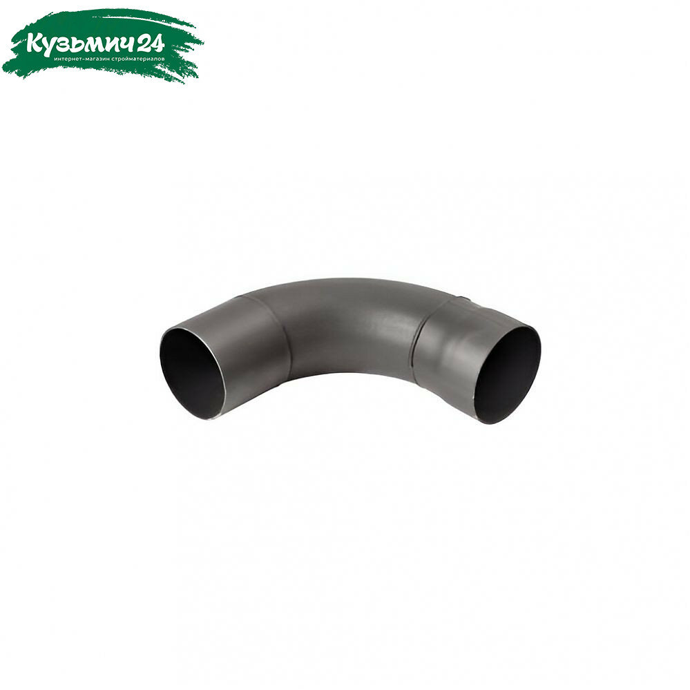 Отвод для дымоходов Vohringer d 115  угол 90гр  d 115 мм  одностенный  толщина стенки 3 мм