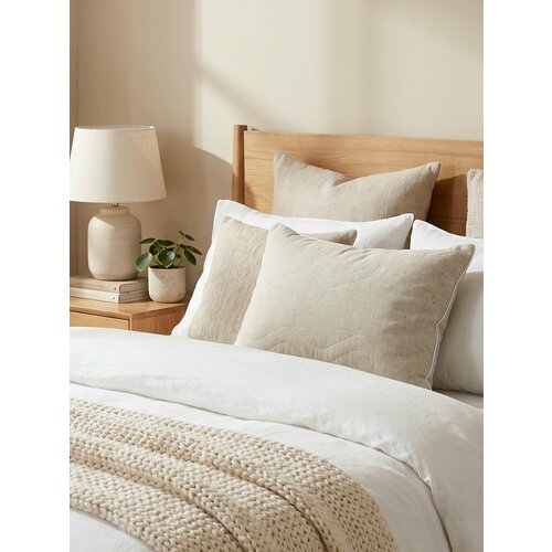 фото Подушка "cozy linen" (50х70) лён/хлопок, наполнитель лён cozy home