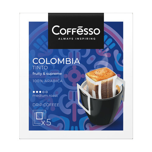   Coffesso Colombia Tinto  -, 5 