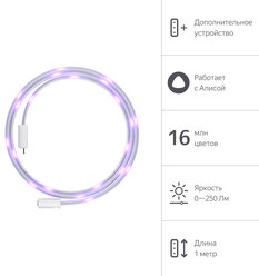 Удлинитель для умной светодиодной ленты Яндекс с Алисой, 1м