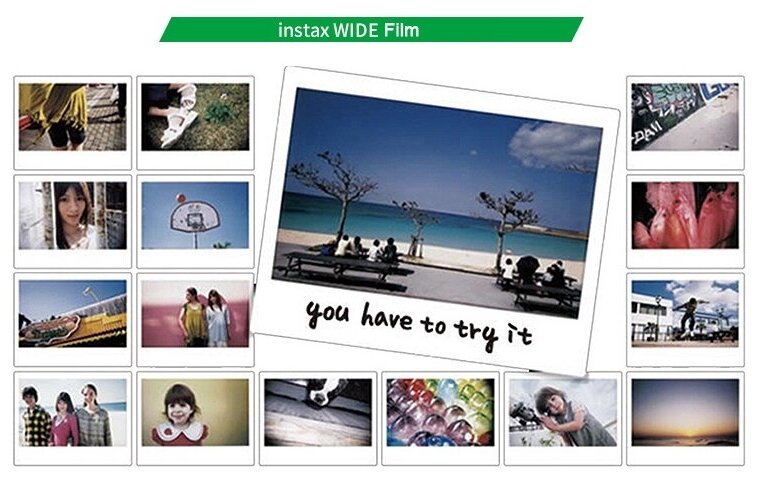 Картридж Fujifilm Instax Wide, 10 снимков — фото 1
