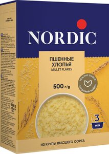 Фото Nordic Хлопья пшенные