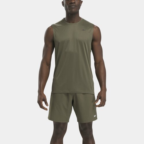фото Майка reebok train slvls tech tee, размер m, зеленый