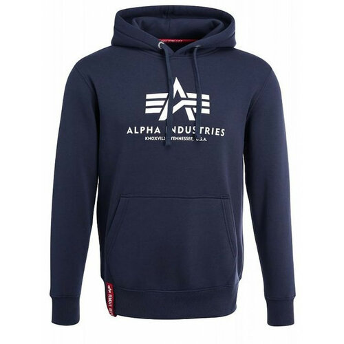 Худи ALPHA INDUSTRIES, размер S, синий