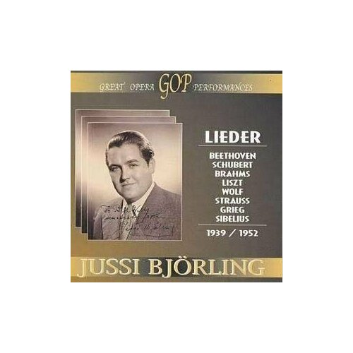 AUDIO CD BJORLING Sing Lieder and Song. 1939-1952