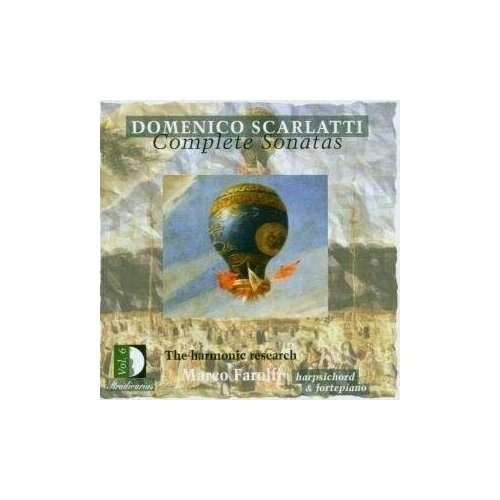 AUDIO CD Scarlatti D - Complete Works for Keyboard Vol 6 5249₽