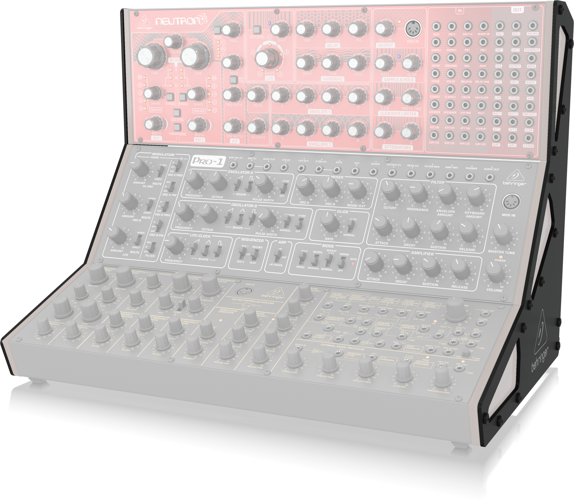 Behringer 3-Tier Eurorack Stand — фото 2