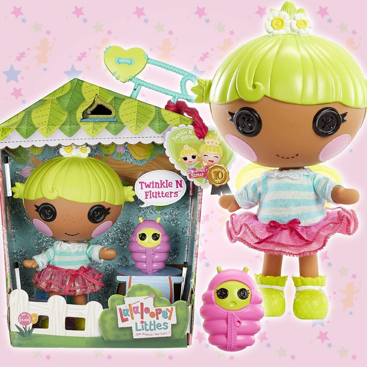 Кукла Лалалупси Lalaloopsy Twinkle Бабочка 18 см