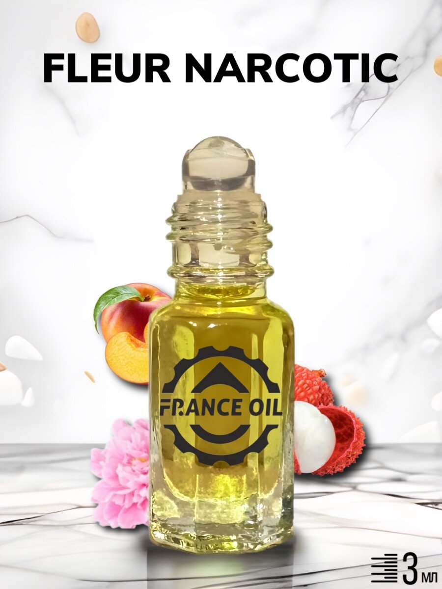 Духи масляные арабские fleur narcotique / флер наркотик унисекс