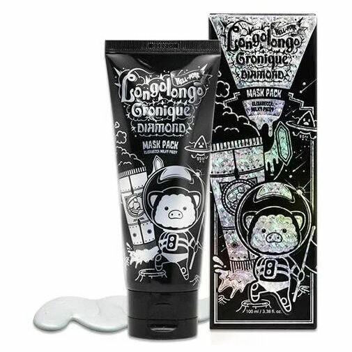 Маска-пленка бриллиантовая Milky Piggy Hell-Pore Longolongo Gronique Diamond Mask Pack, 1